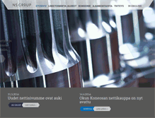 Tablet Screenshot of nsgroup.fi
